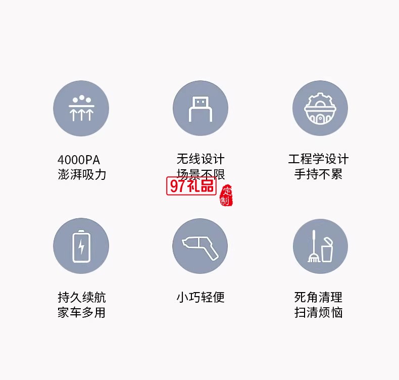 無線吸塵器便攜家車多用持久續航死角清理負壓真空