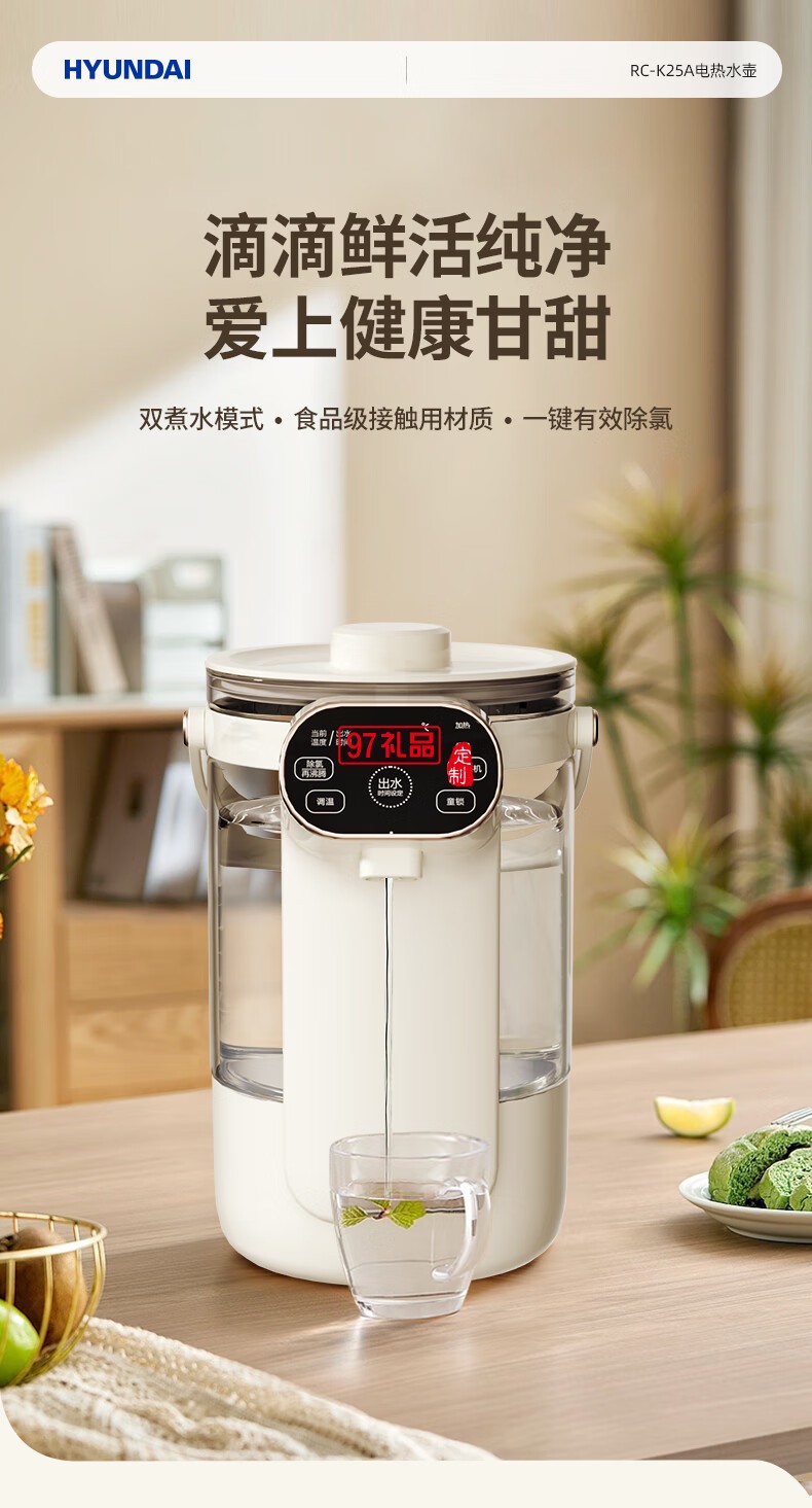 HYUNDAI電熱水壺(電開水瓶)