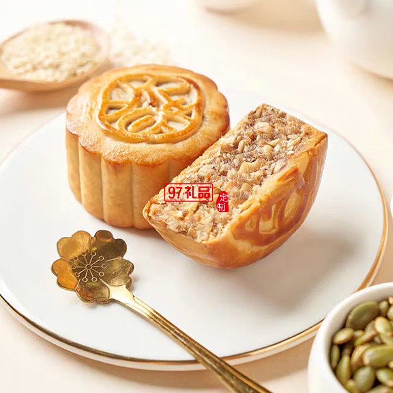 錦華815尊享裝月餅禮盒1360g高端月餅禮盒中秋禮品黑松露流心奶黃