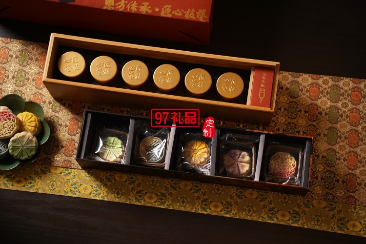 大國風采中秋新款月餅禮盒包裝高檔手提禮品盒創意套裝