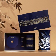 山河共月旋轉燈月餅定制高檔中秋禮盒