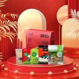 長嶺尖山珍干貨禮盒大禮包南北干貨特產菌菇禮盒春節元旦送禮禮盒 徽州味道