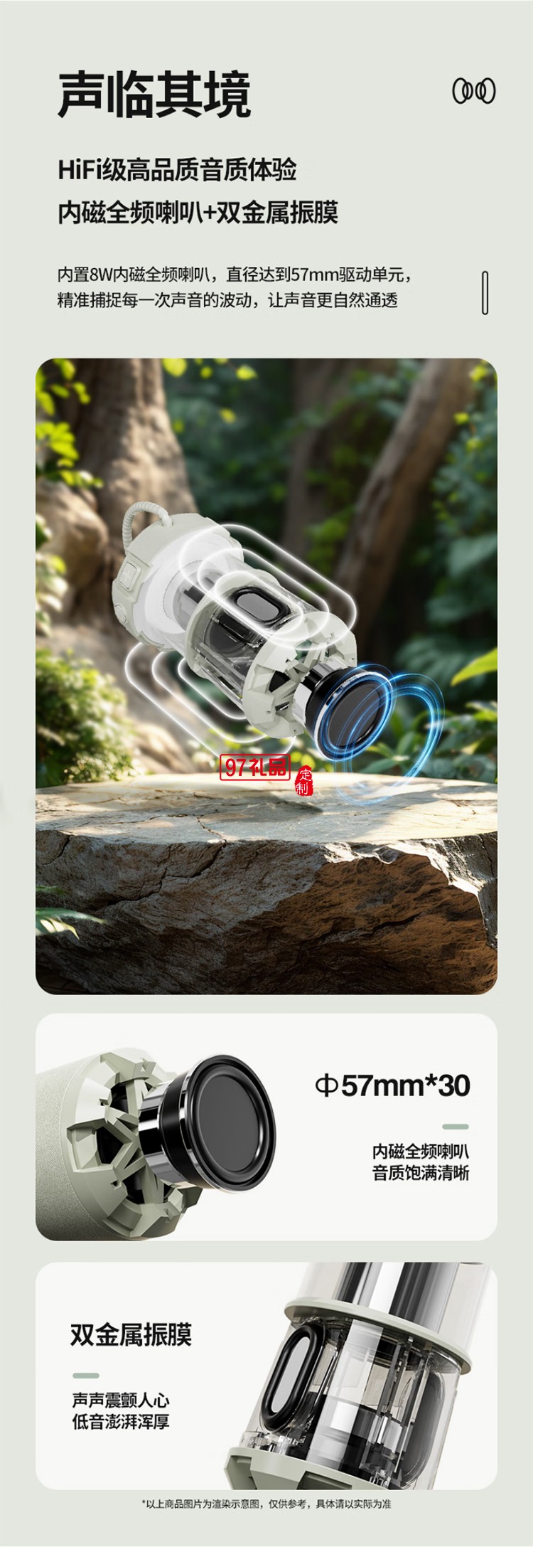 無線藍牙音箱戶外露營便攜音響電腦高音質重低音炮環繞露營小音響立體蘋果華